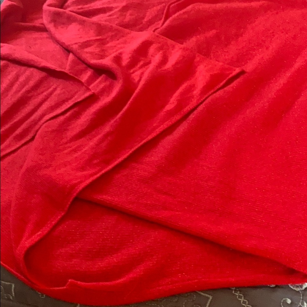 Christmas red cashmere